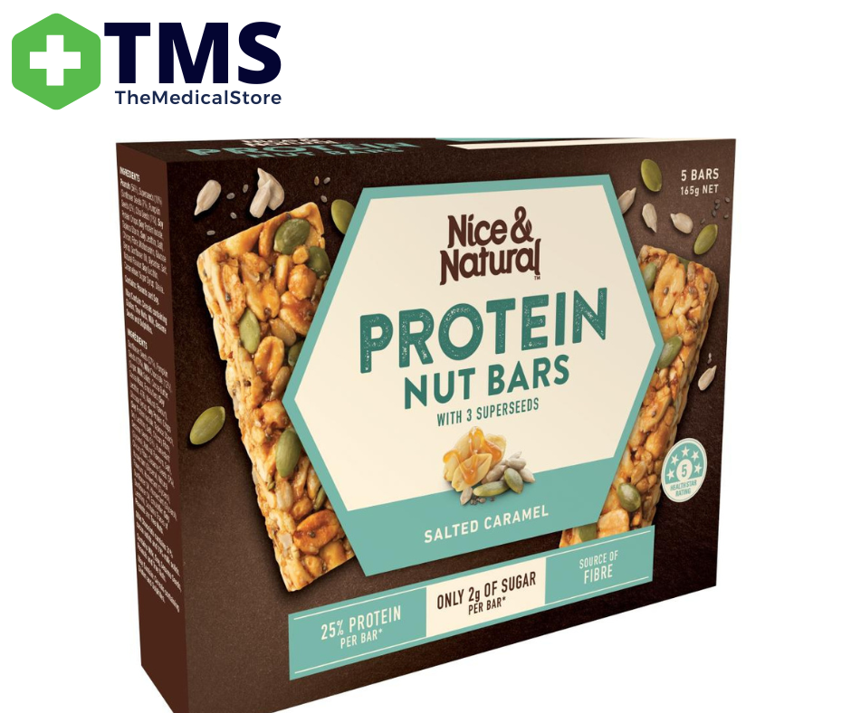 nice-natural-protein-nut-bar-salted-caramel-165g-box-5-themedicalstore