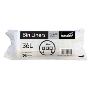 Bastion Bin Liner 36L - 50pk