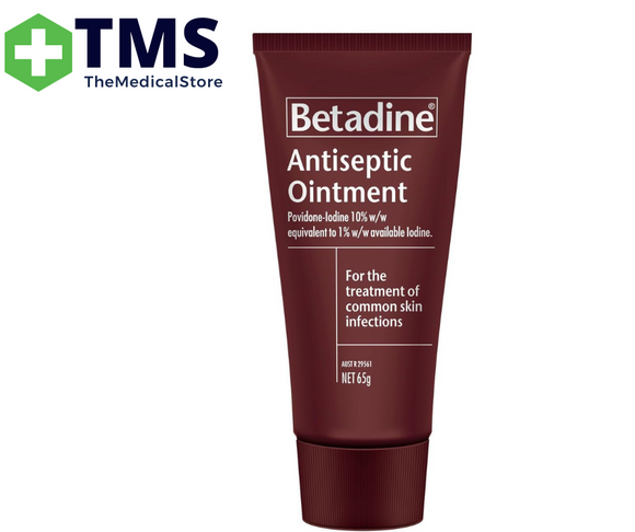 Betadine Antiseptic Ointment 65g Tube - Each