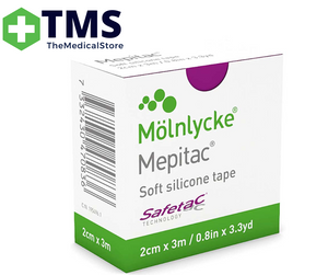 Molnlycke Mepitac Soft Silicone Tape 2cm x 3m