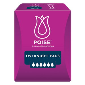 Poise Incontinence Overnight Pads